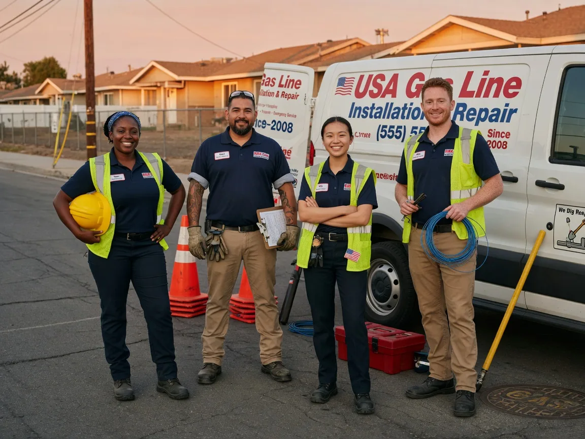 Gas Line Installation company in Cross Junction, VA